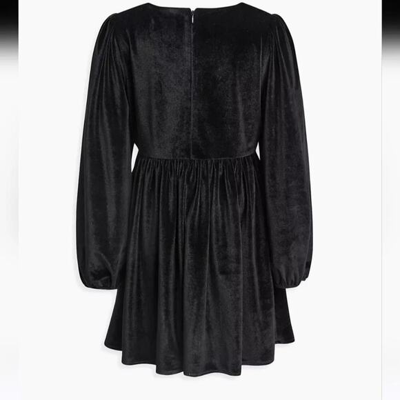 Bardot Junior Velour Mini Dress NWT! - Picture 12 of 13